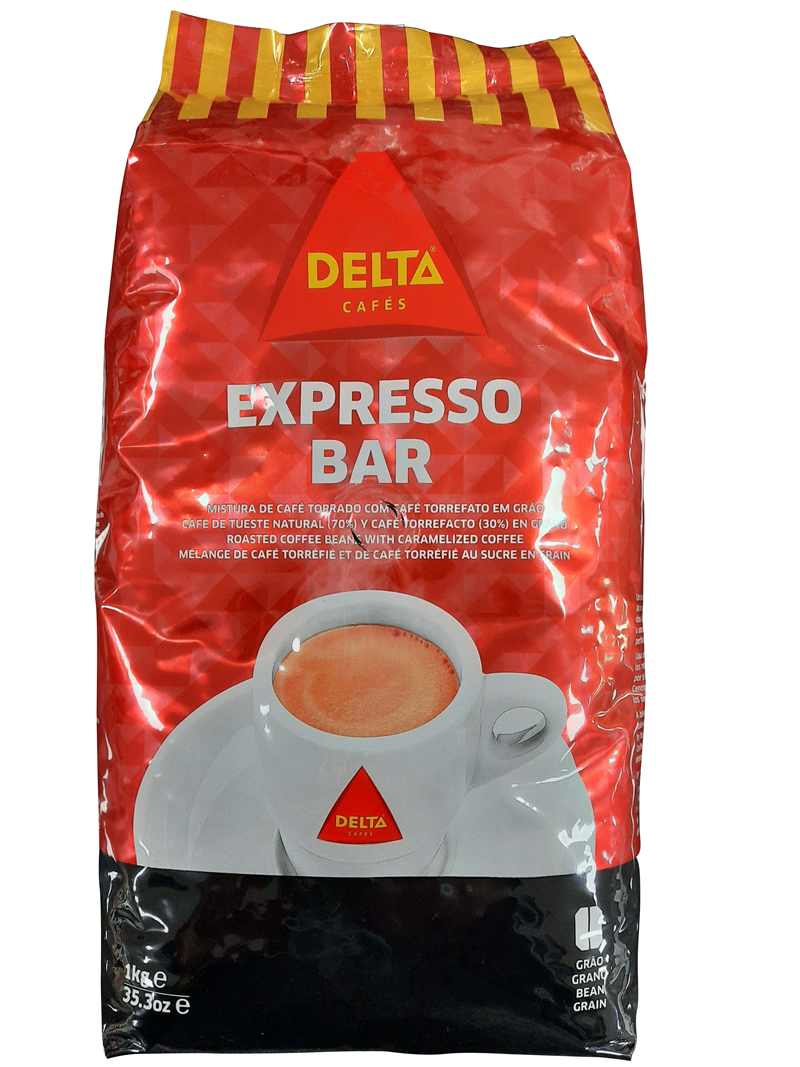 Delta Cafes Gran Espresso Whole Bean Coffee 2.2lb/1kg